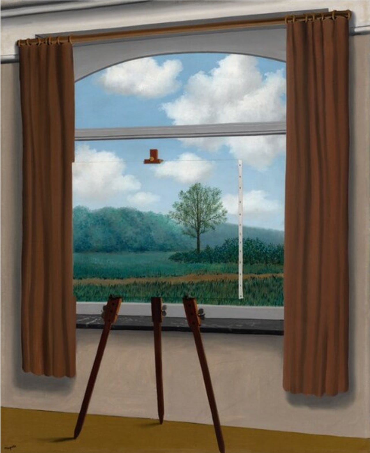 The Human Condition by René Magritte, 1933